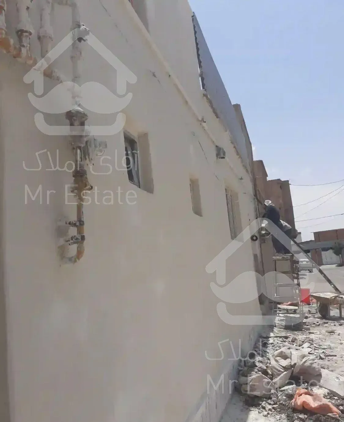 اوستا بنا سیمان کاری بلوک چینی چاه کن فاظلاب