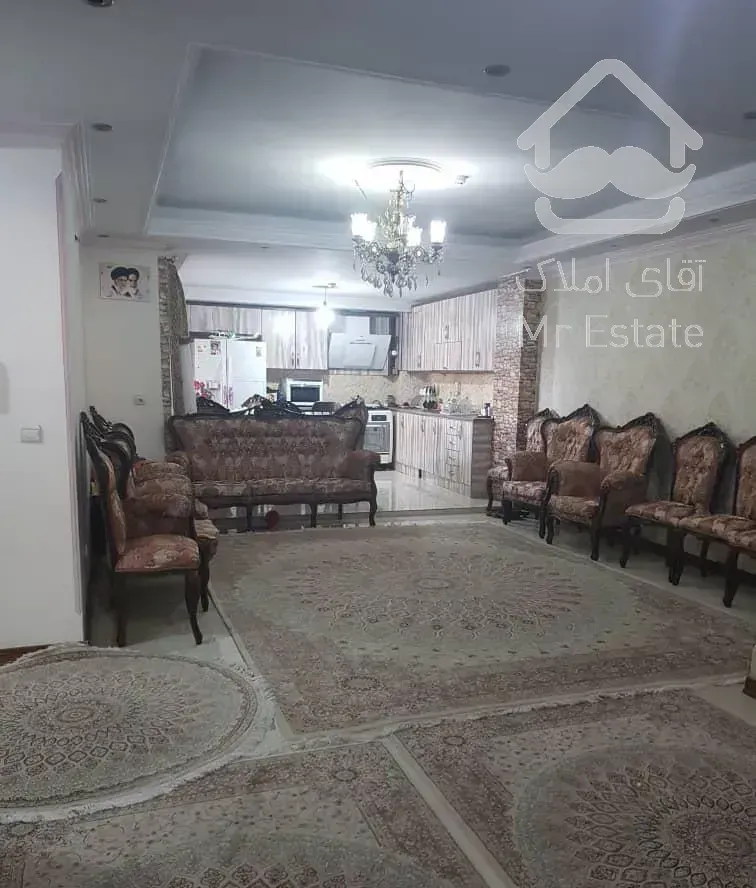 ۱۰۰ متر دوخوابه خوش نقشه زیبا دشت المپیک منطقه۲۲