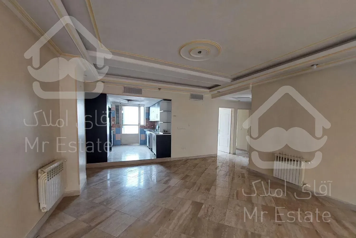 ۱۱۰متر ۲ خوابه کاملا نورگیر شمال وجنوب