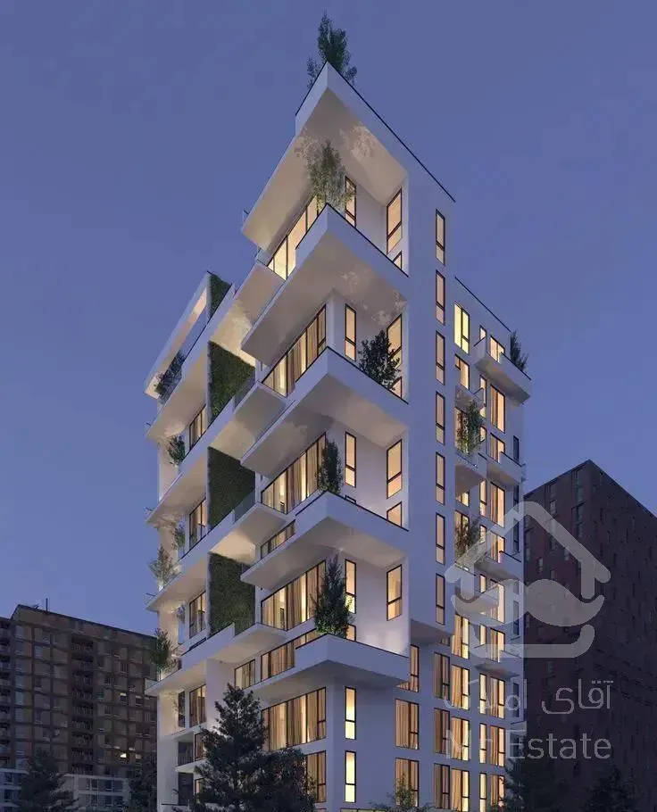 ۲۱۰ متر » پلان تفکیکی » باهنر