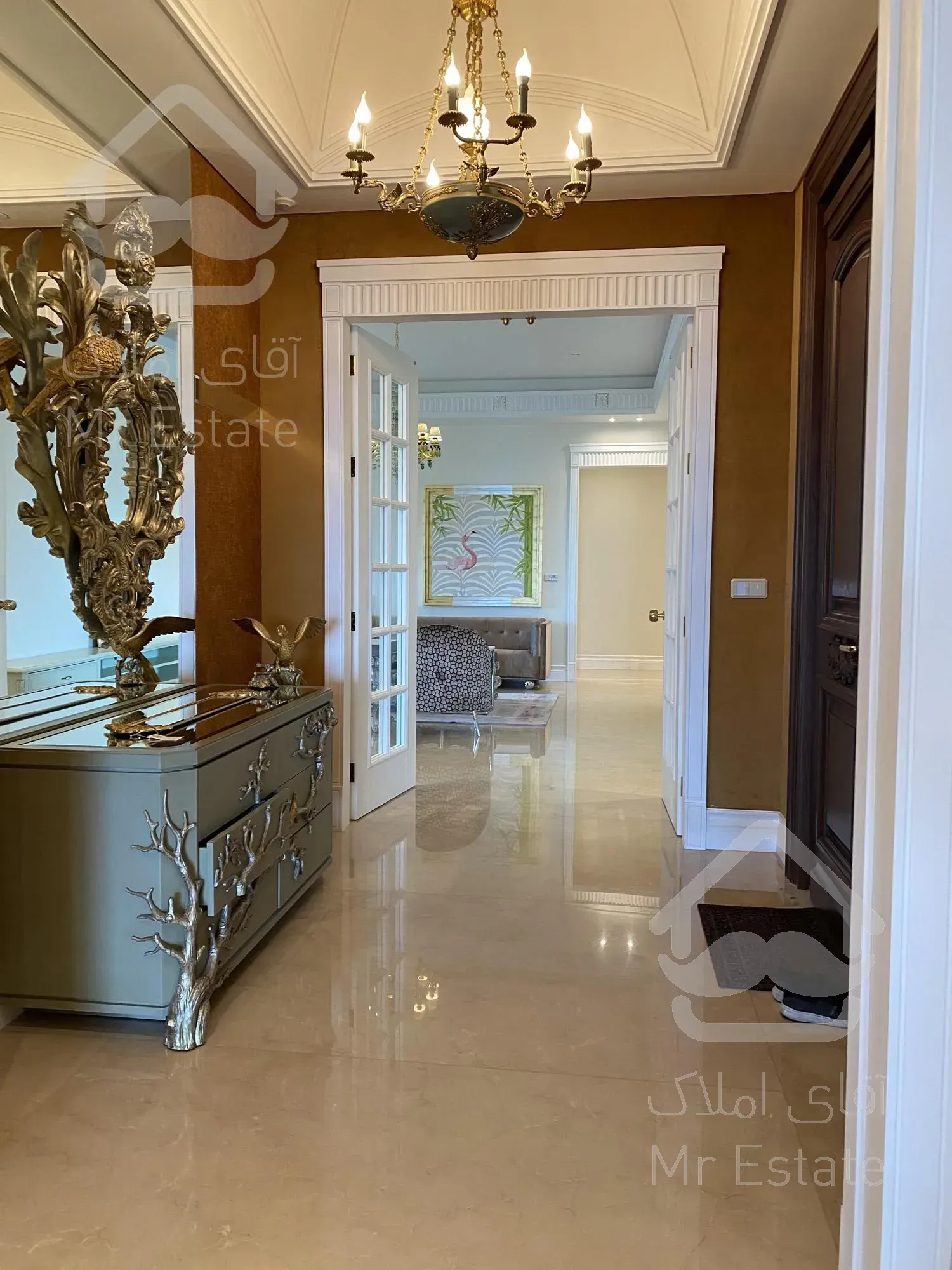 ۵۰۰ متر + ۱۰۰ متر تراس رایگان در باغی کلاسیک