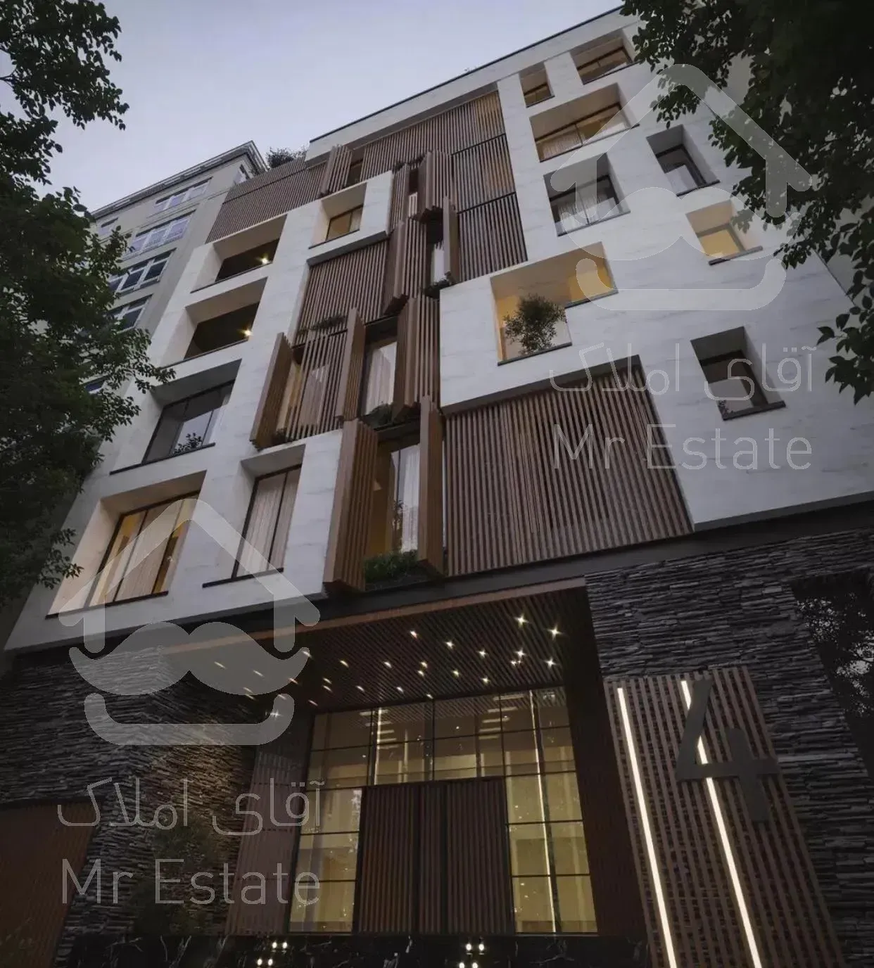 اپارتمان ۱۹۵متری کلید نخورده-مدرن