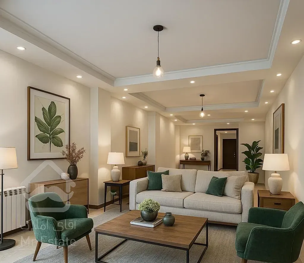 فروش آپارتمان ۹۵ متری ۲ خوابه در امامت