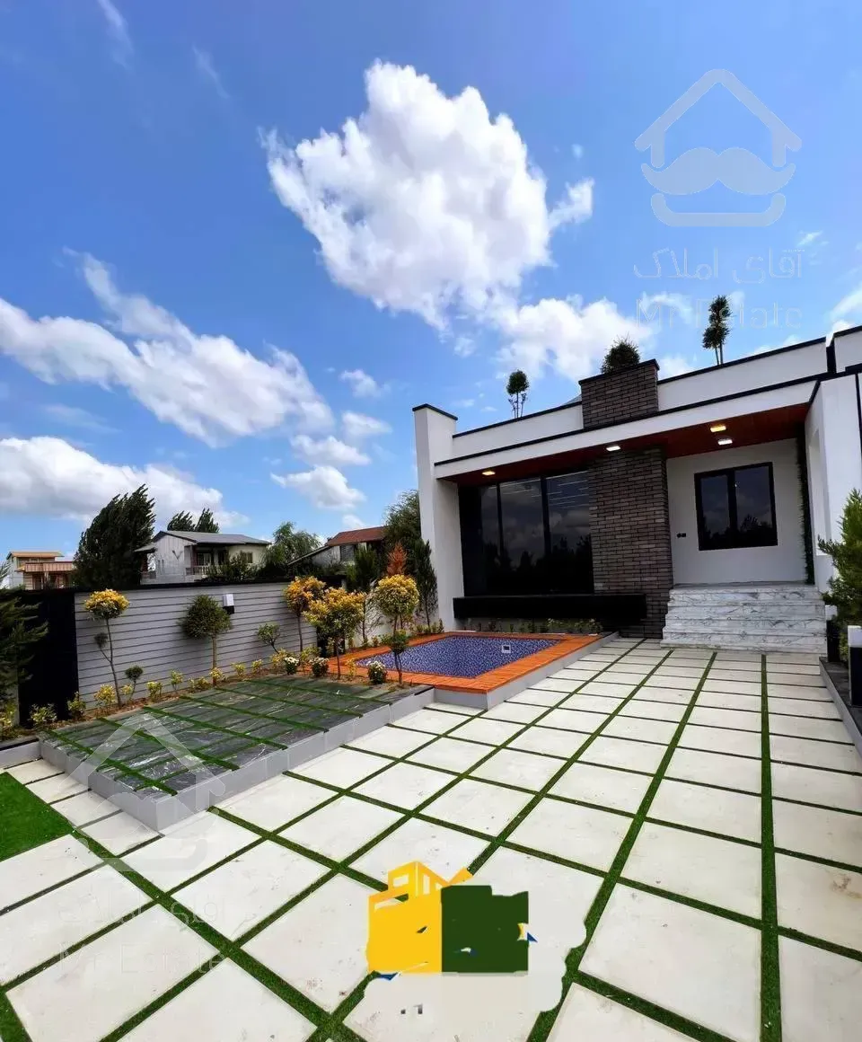 ویلافلت استخر4فصل٪روفگاردن ویوجنگل ٪240متر*سند