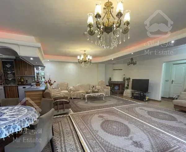 آپارتمان ۱۲۱ متر    فروش مبله با کلیه وسایل