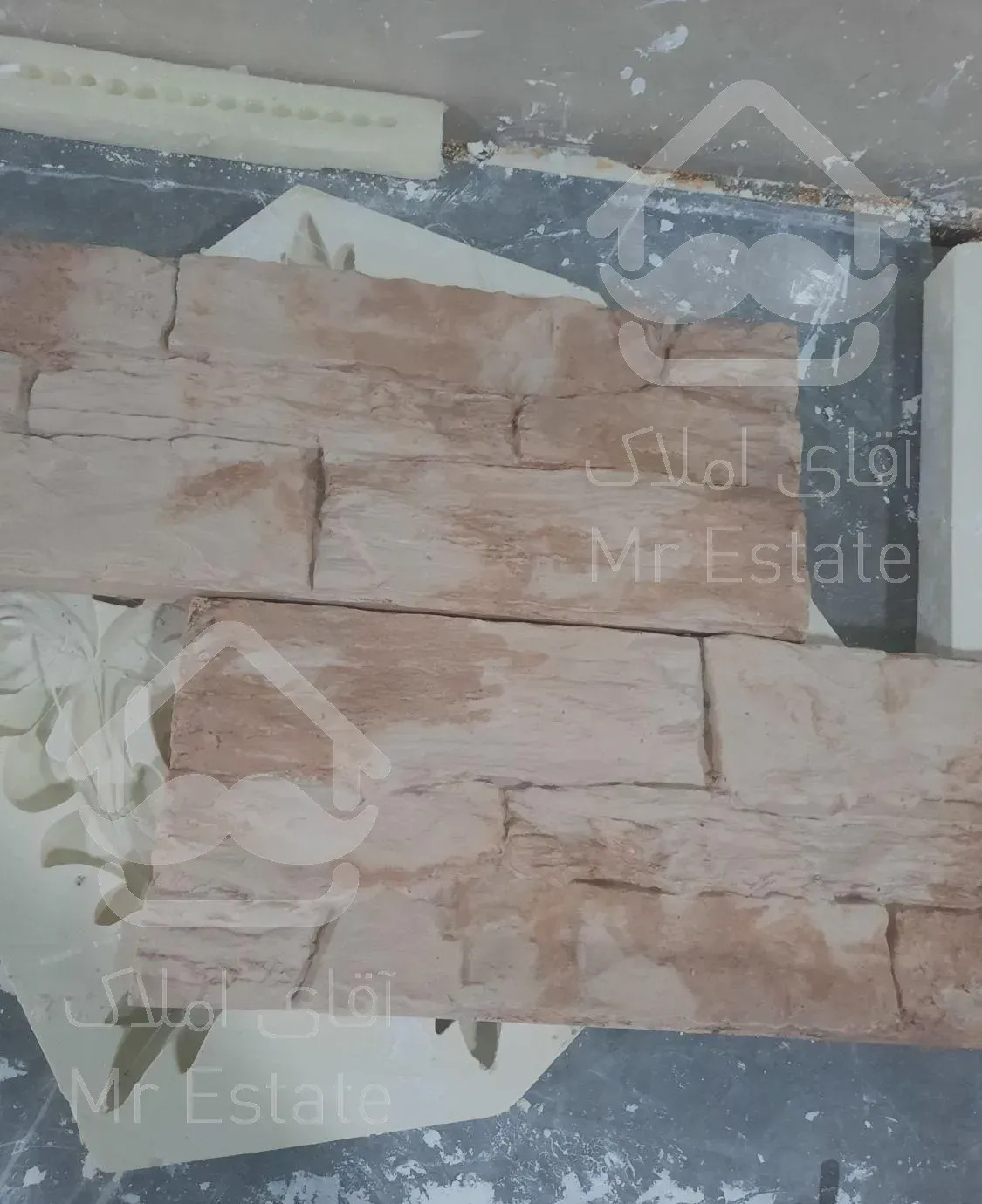 گچبری پیش ساخته ، تولید به روش جدید با گچ رنگی