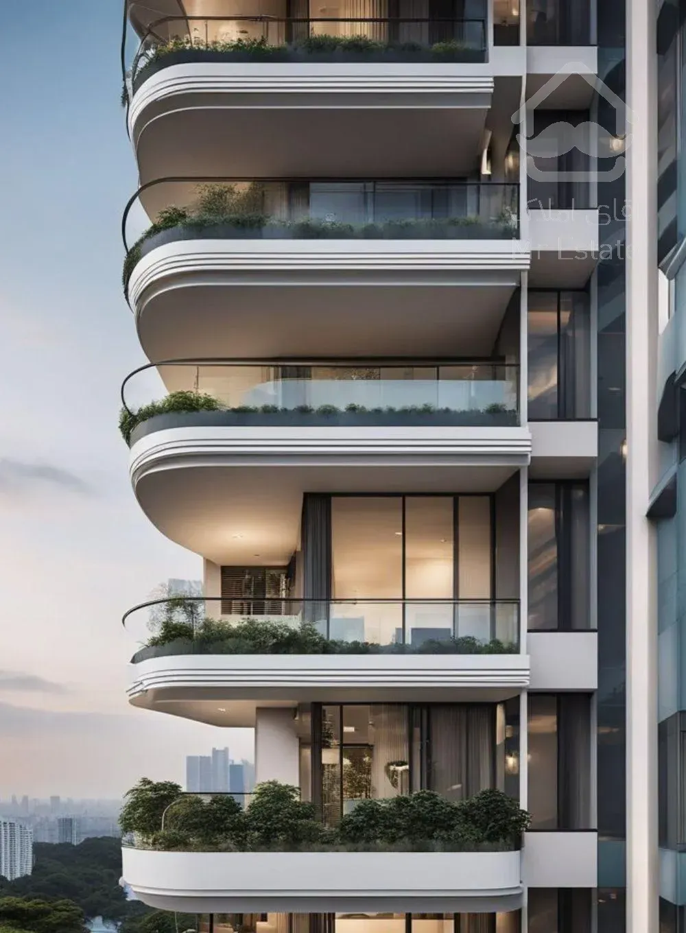 ۳ خواب مستر/مرتفع ترین برج مسکونی منطقه/اعیان نشین