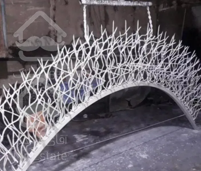 نرده حفاظ شاخ گوزنی آبشاری نیزار آکاردون