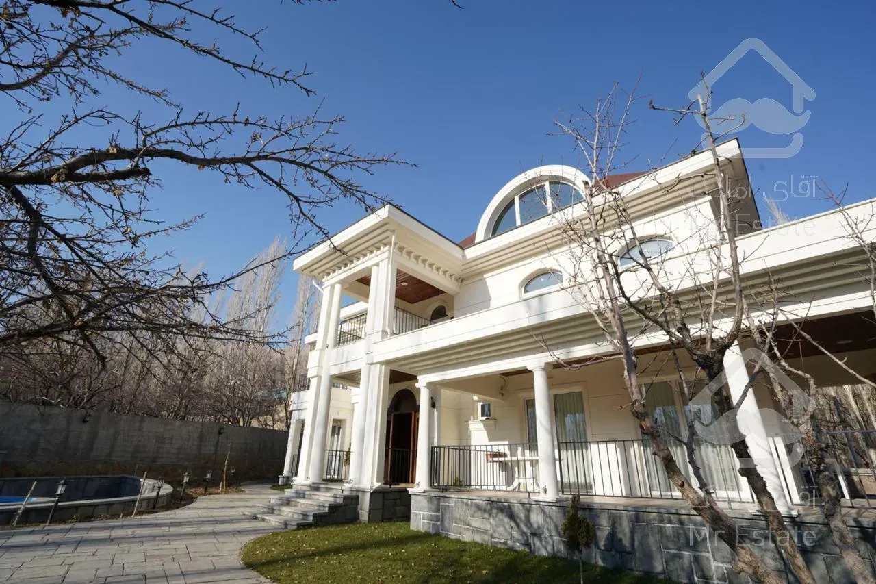 طراحی ویلای نیوکلاسیک