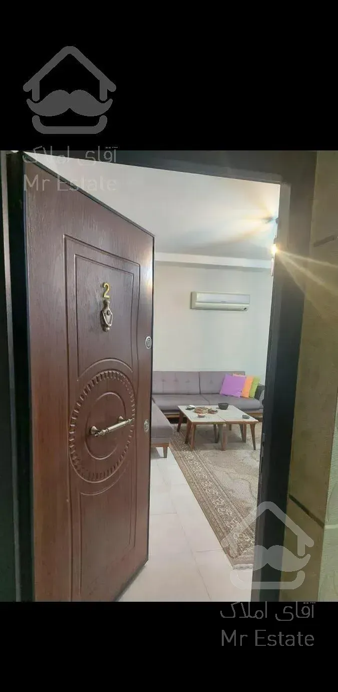 آپارتمان نقلی جنوبی رو به نما فول امکانات طبقه اول