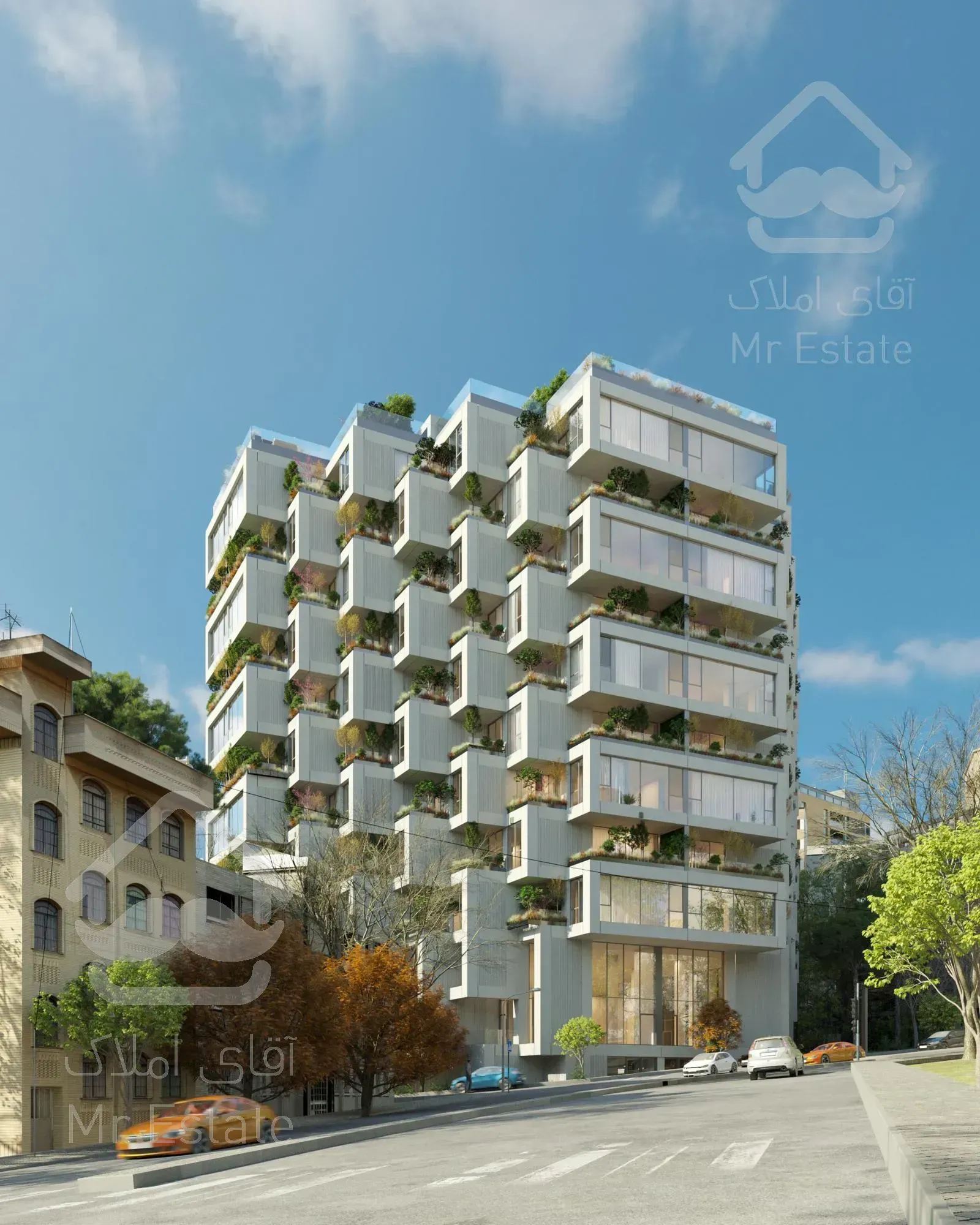 پیش فروش واحد های پروژه گرین پارک،ثارالله