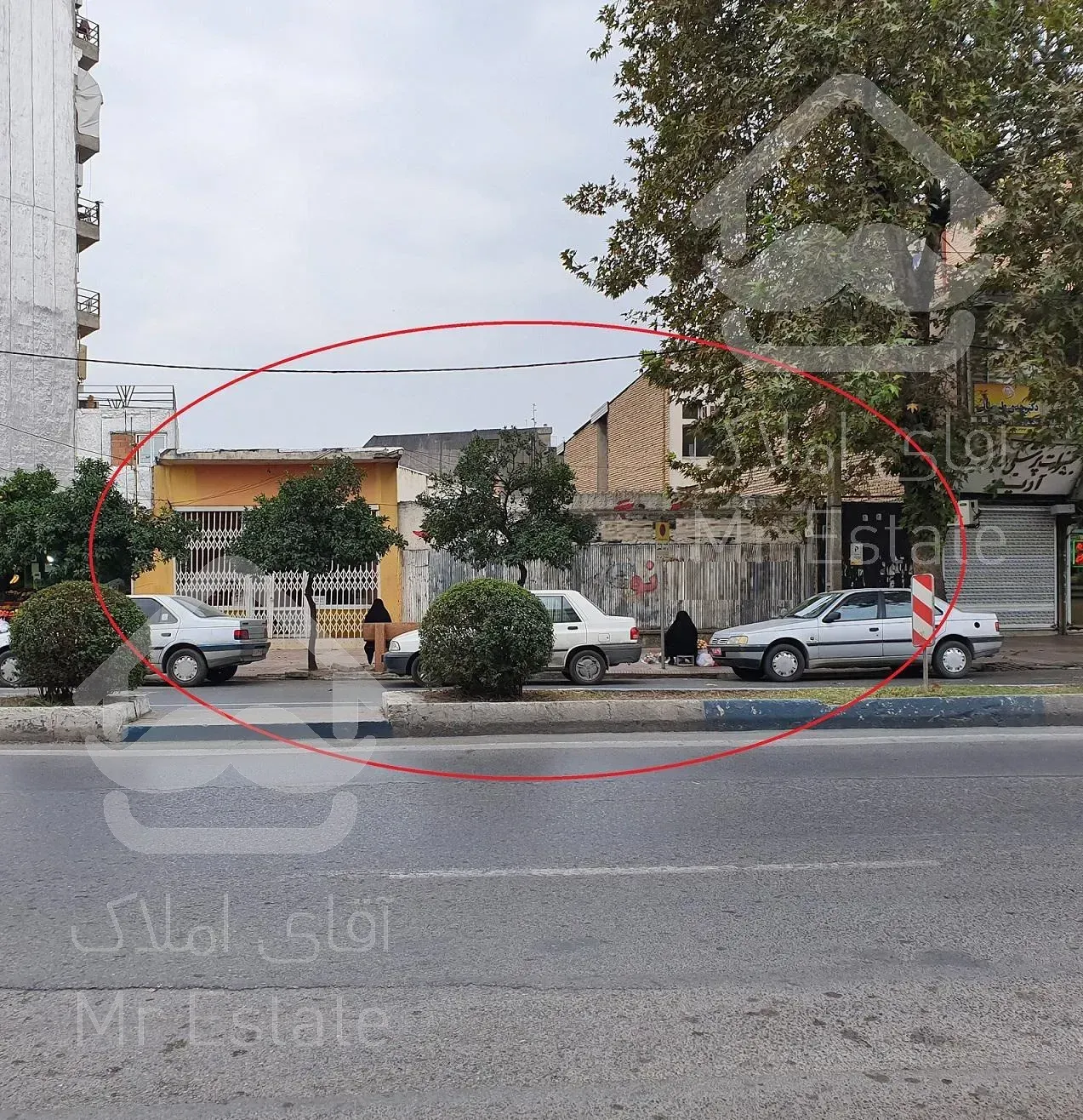 زمین تجاری و اداری 450 متری در مرکز شهر ساری