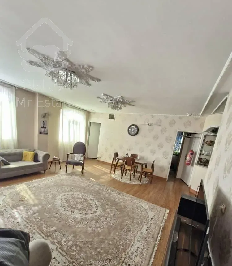 ۸۶متر/۲خواب/فول/سالن پرده خور/قلب شهرک سینا