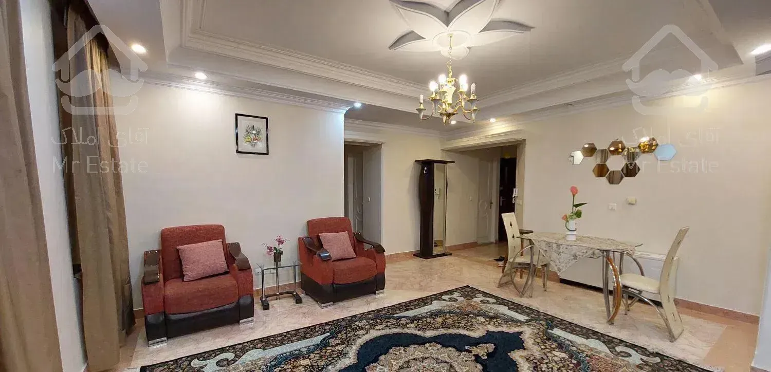 آپارتمان ۱۲۴ متری ۳ خواب، مبله