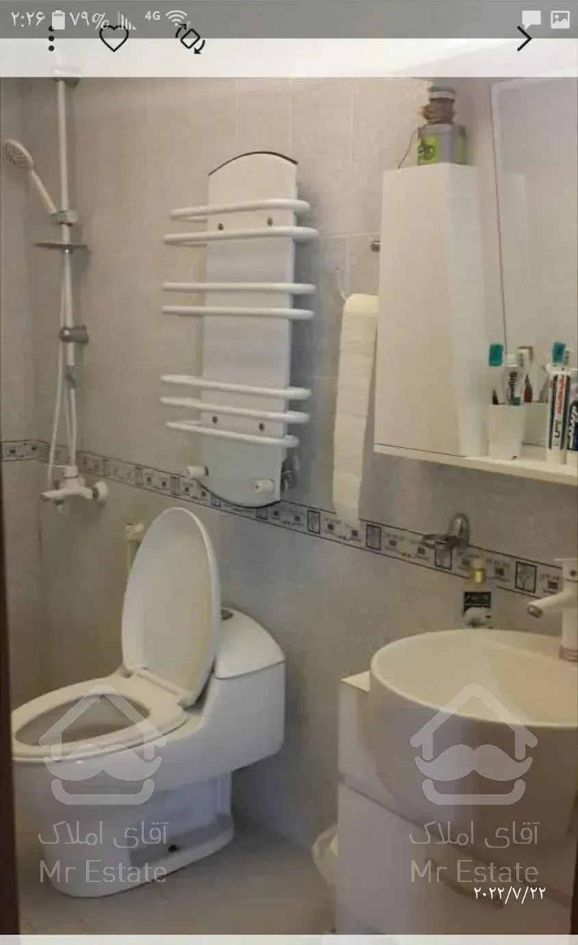 135 متری 3خوابه طبقه آخر برج  ویو دریاچه