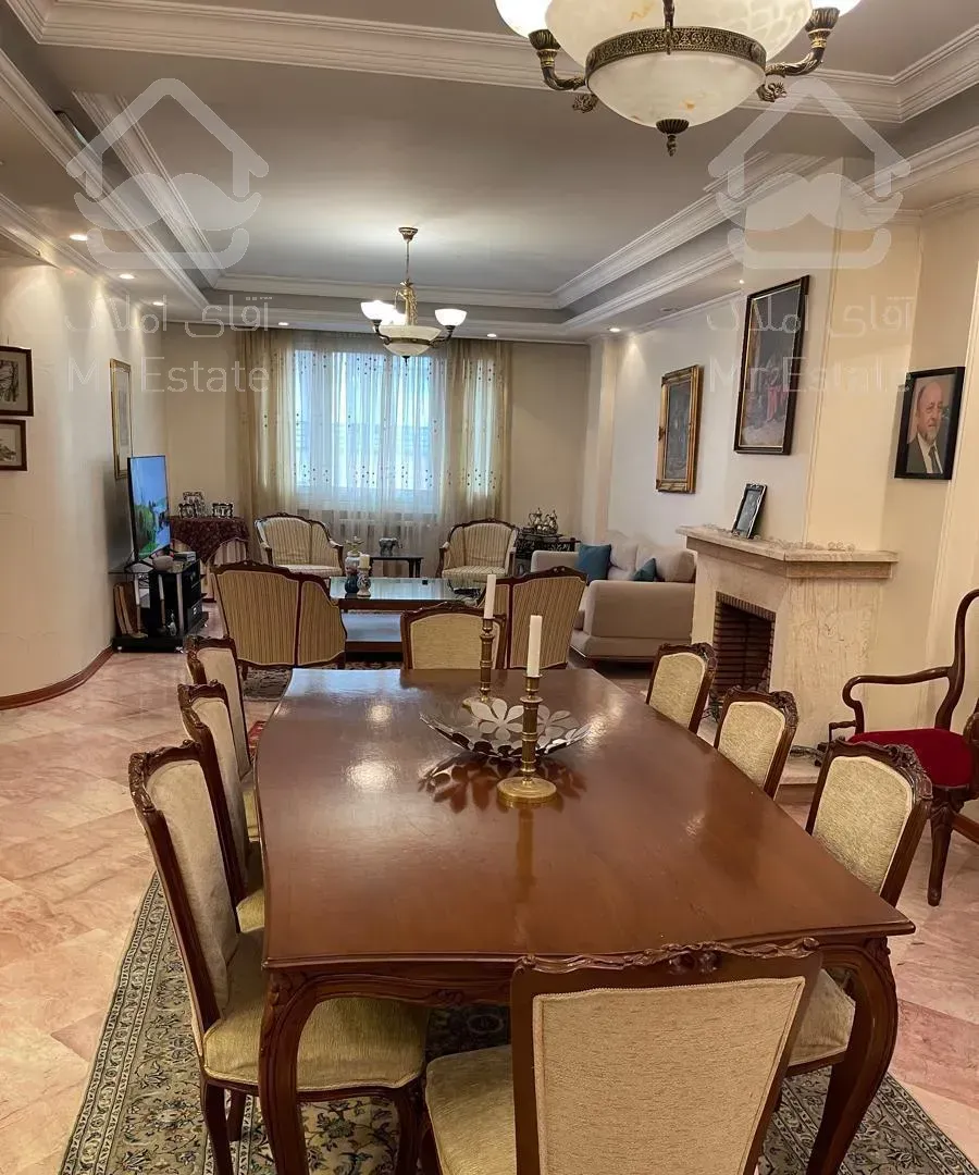 آپارتمان قلهک ۱۲۰ متر ۲ خوابه با امکانات