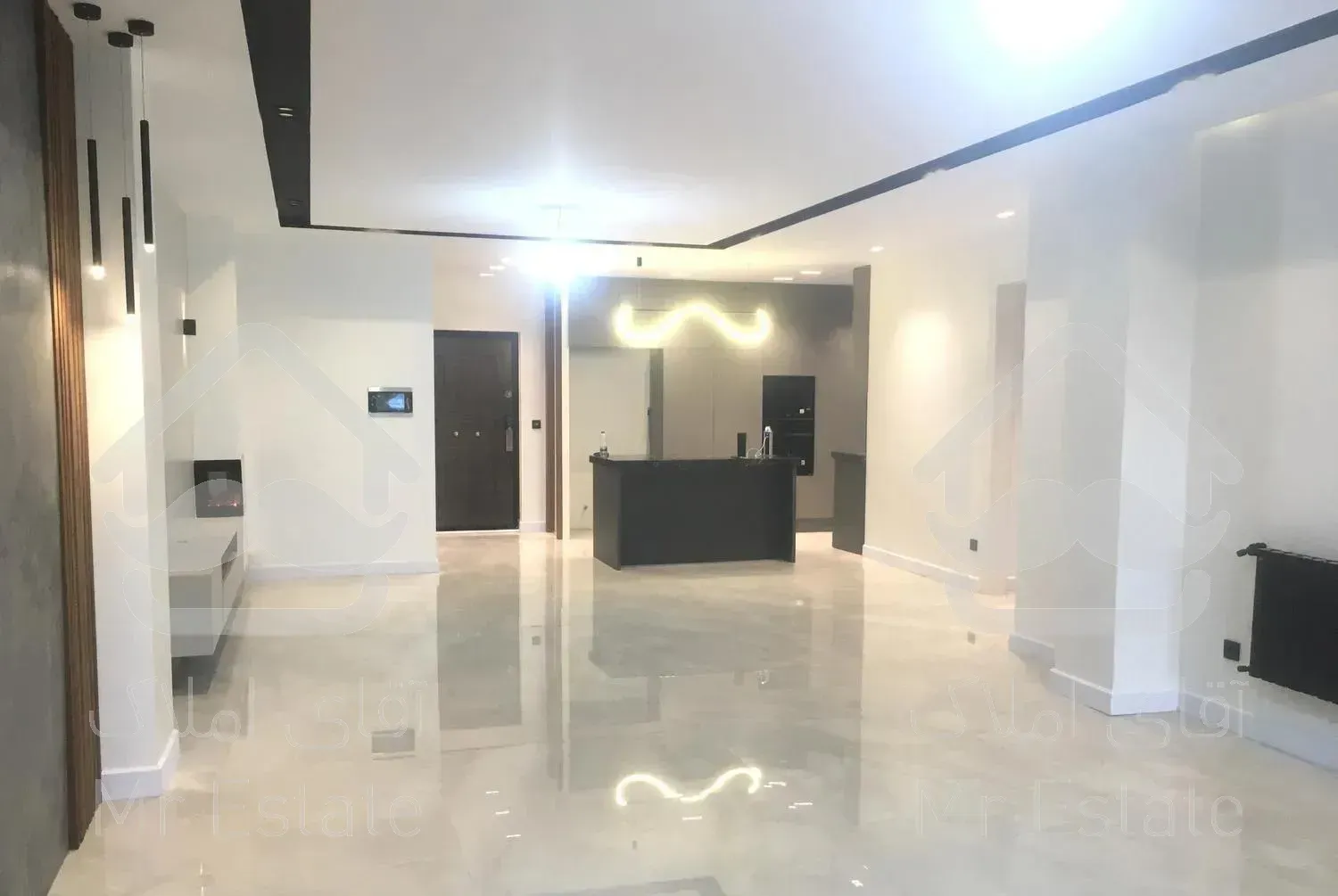 بلوار کاوه اخلاقی غربی شیک و متریال سنگ طبیعی