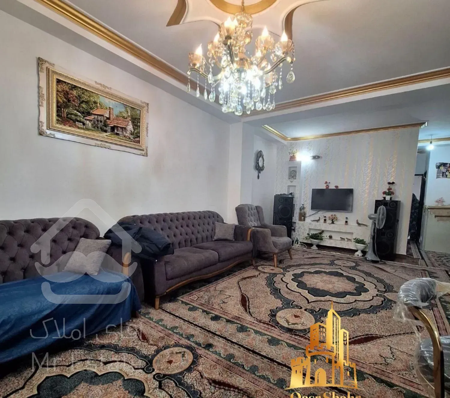 املاک قصرشهر // آپارتمان ۸۶ متری // ط اول