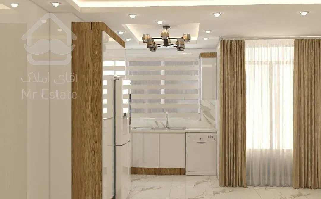 ۶۳متر نوساز ، خوش نقشه در سروش ، رو به آفتاب