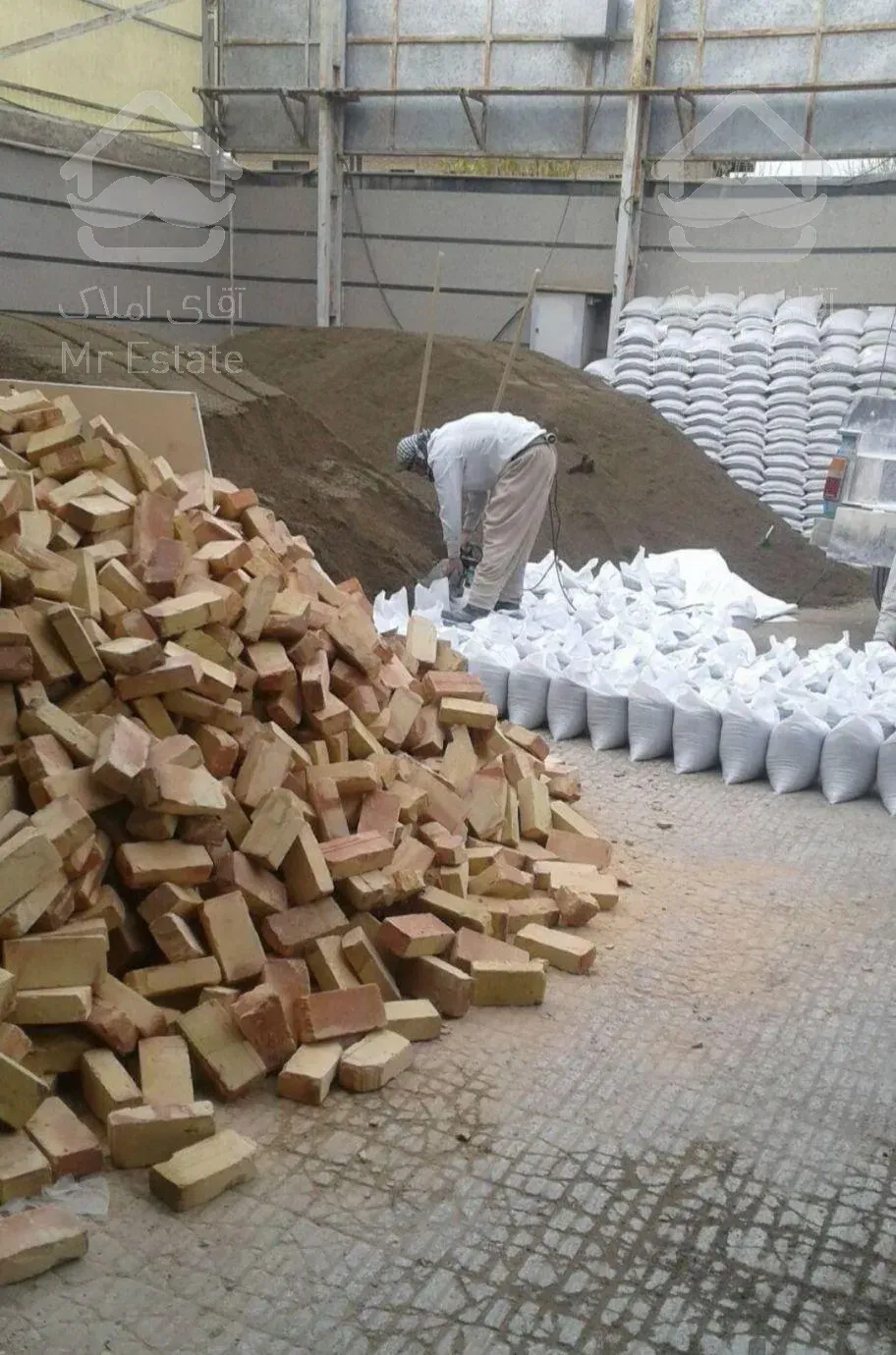 حمل نخاله و پخش مصالح ساختمانی