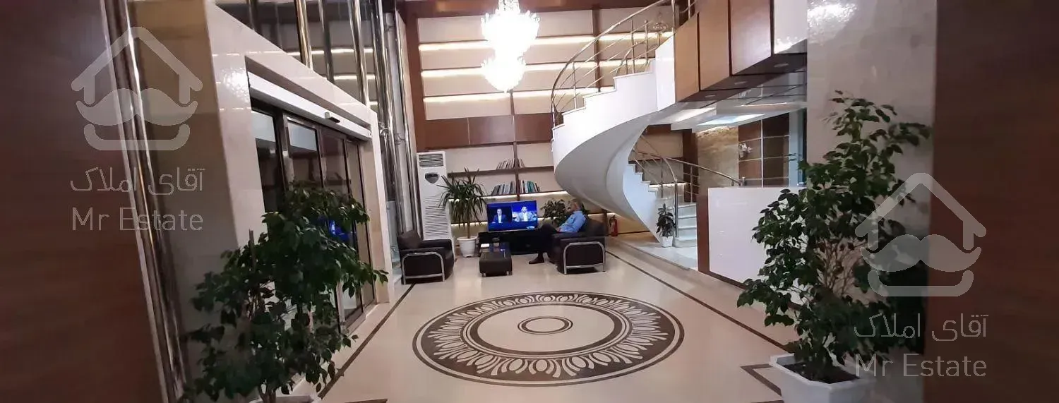 برجی مجلل تاپ135متر3خواب/ویودریا/3تراس/روف/نگهبانی