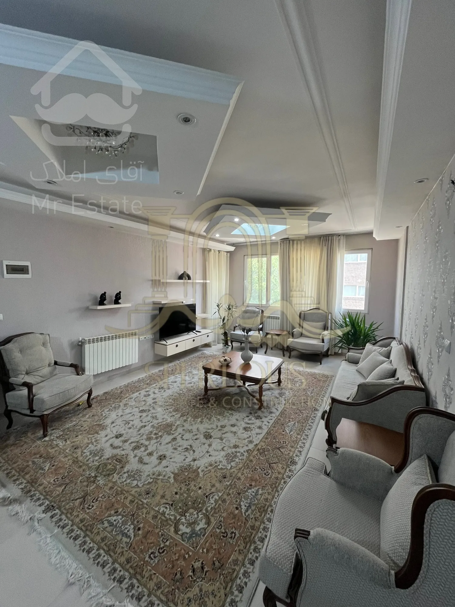 تاچارا / ۱۲۰ متری / دو خوابه / نورگیر جنوبی