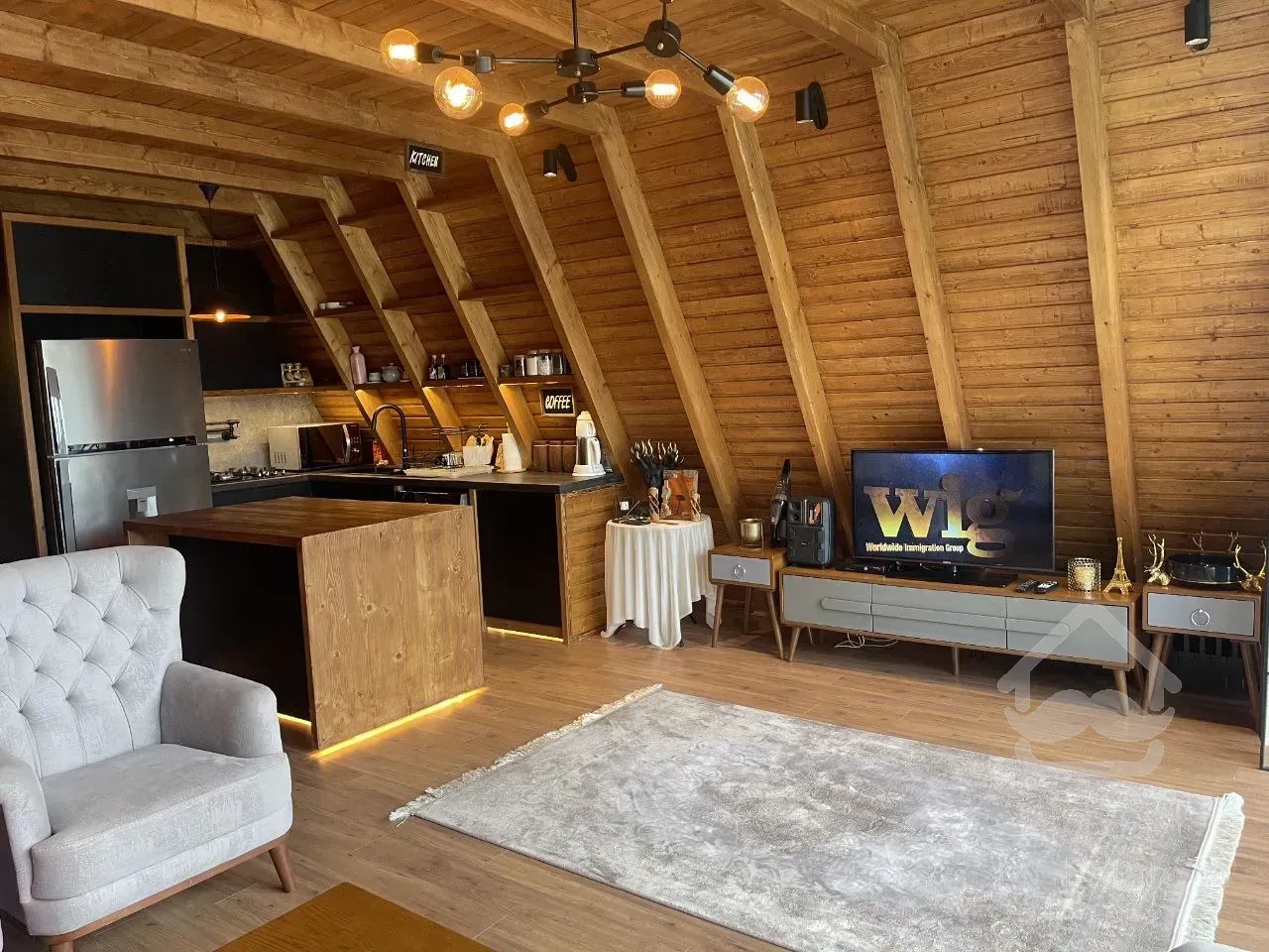 فروش کلبه سوییسی استخر دار رشت