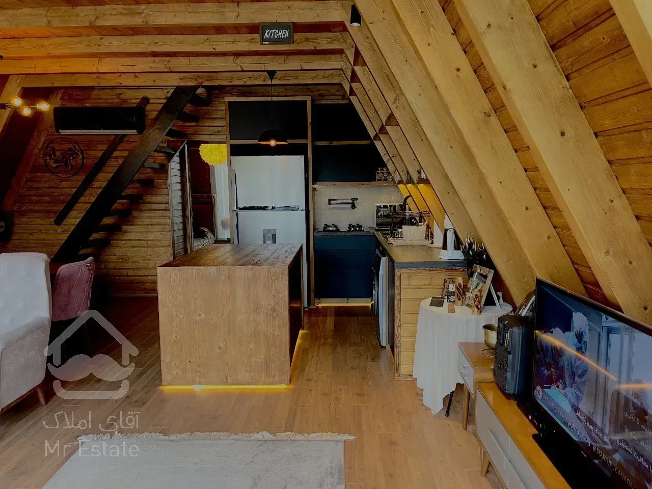 فروش کلبه سوییسی استخر دار رشت