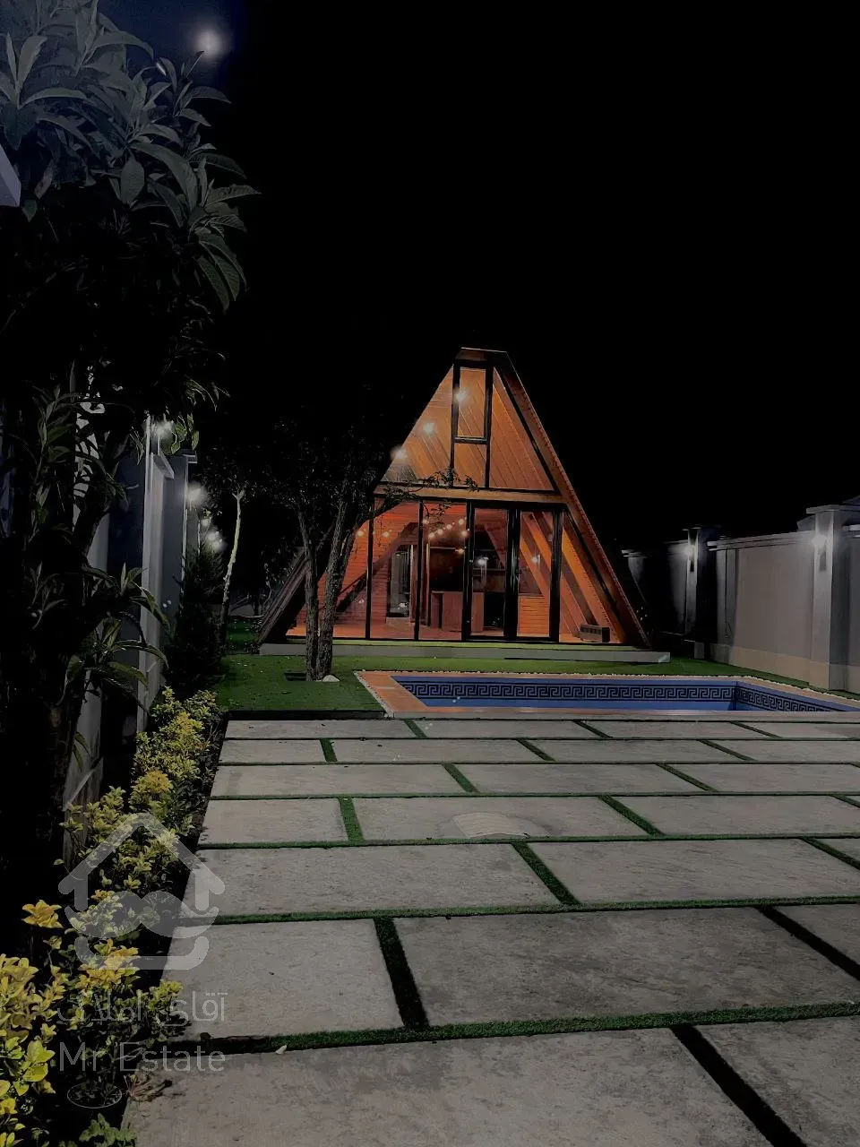 فروش کلبه سوییسی استخر دار رشت