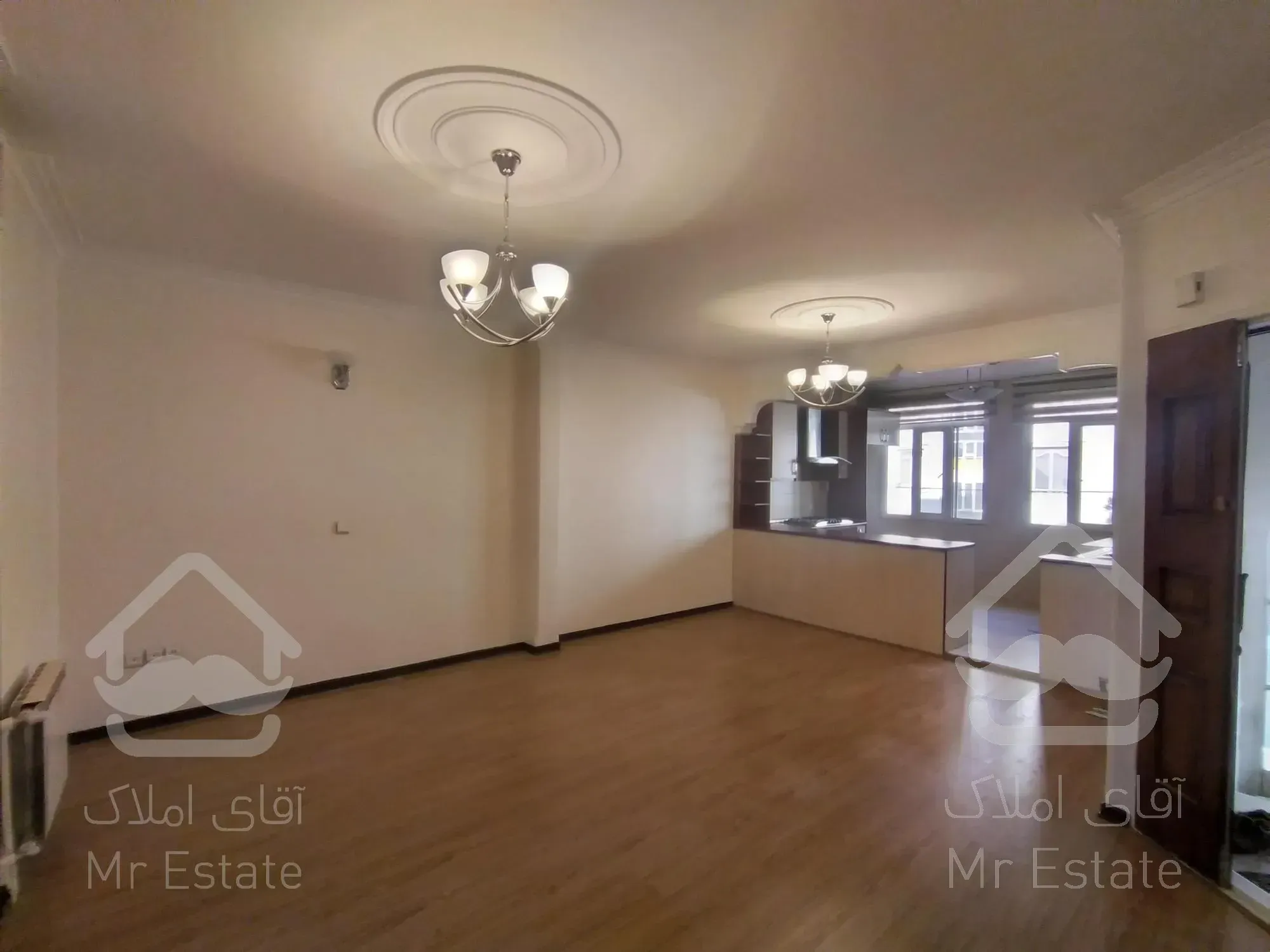 ۷۵ متر تمیز .دوخواب. شقایق شمالی.حکیم