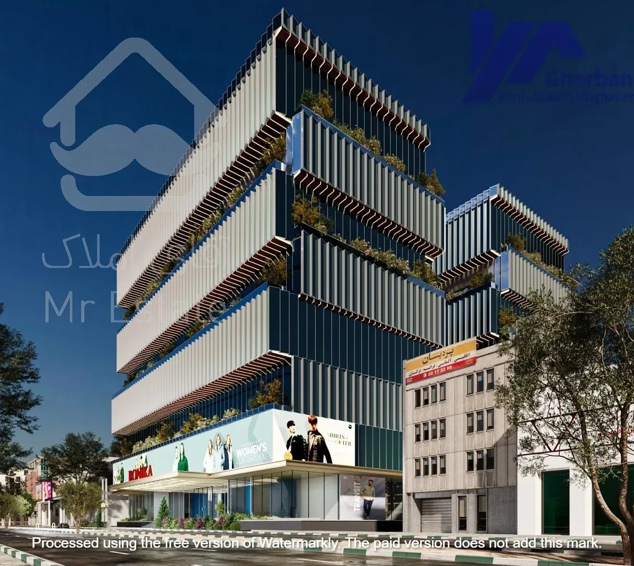 رونیکامال پونک/17متر تجاری فقط صنف طلافروشی اقساط