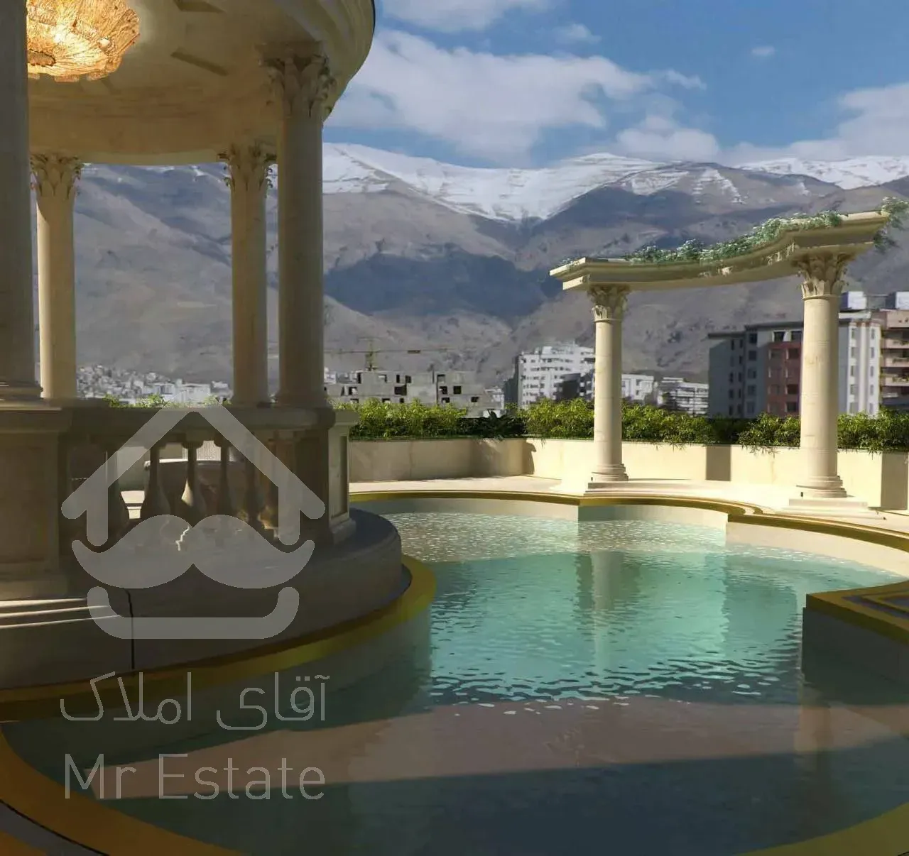 رهن آپارتمان 470 متری در زعفرانیه