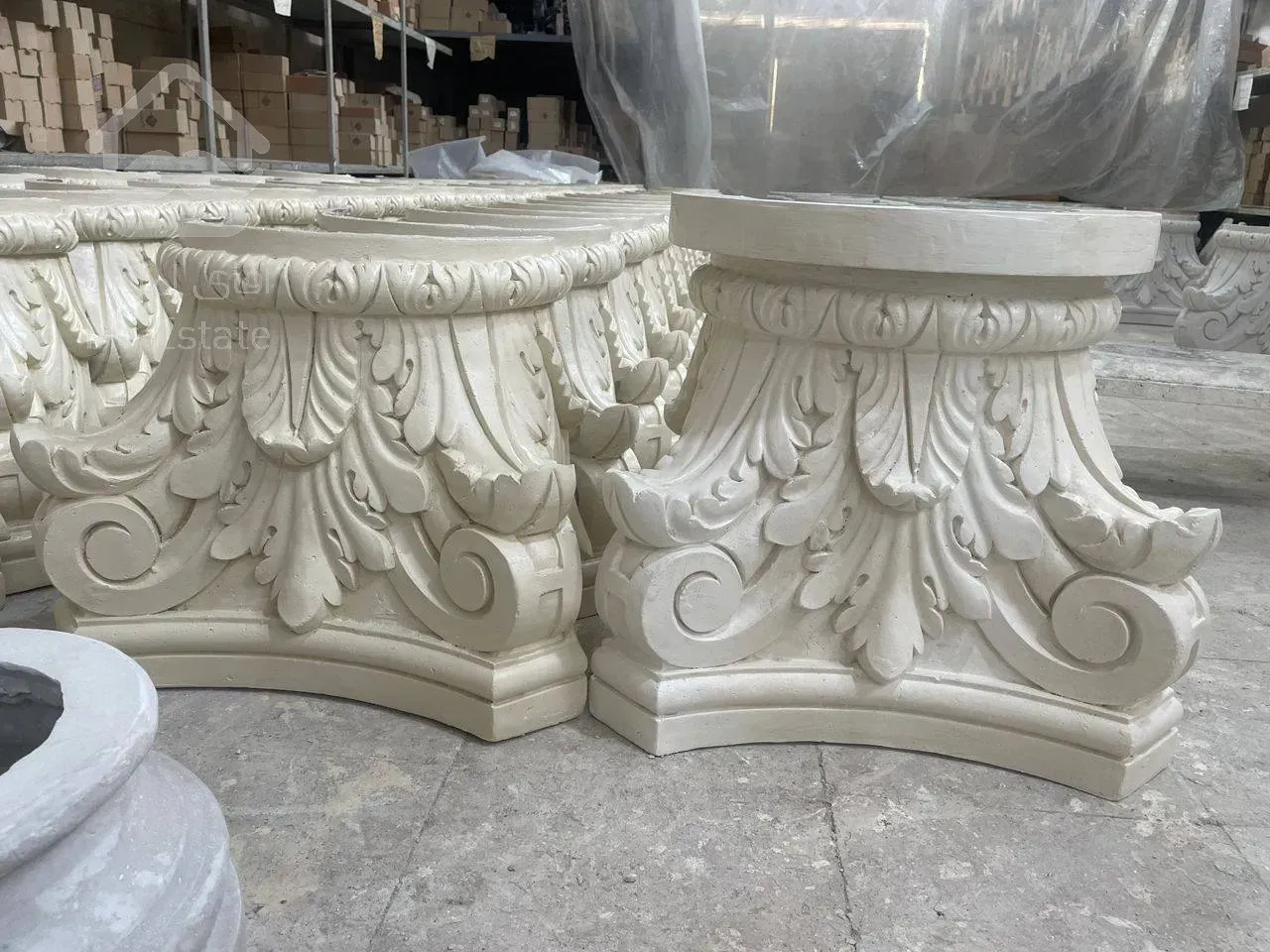 تولید سرستون ،براکت و ابزار نما ساختمان