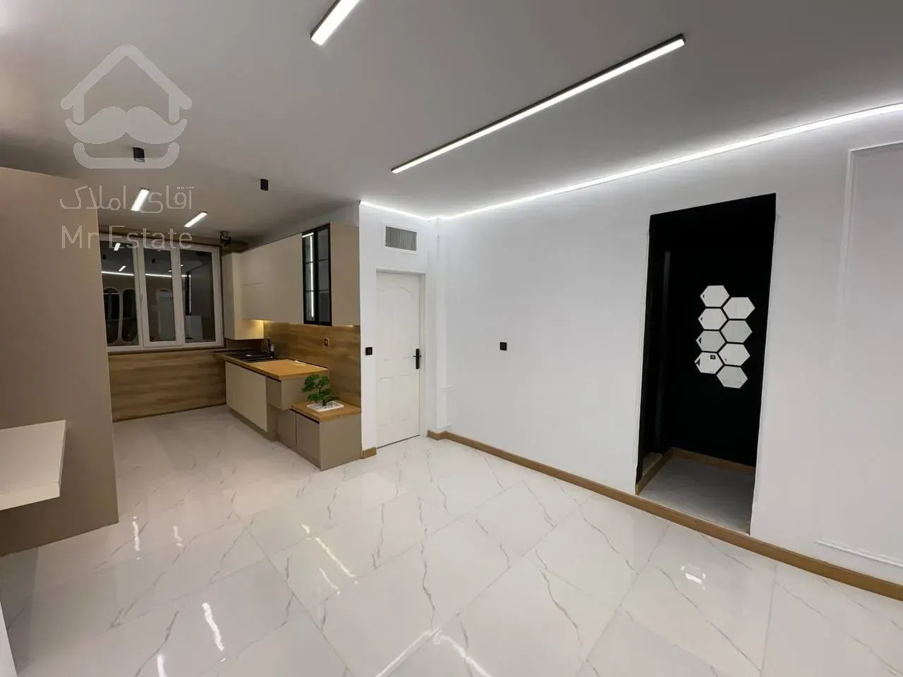 آپارتمان50متر 1خواب شیک و خوش نقشه مهندسی ساز