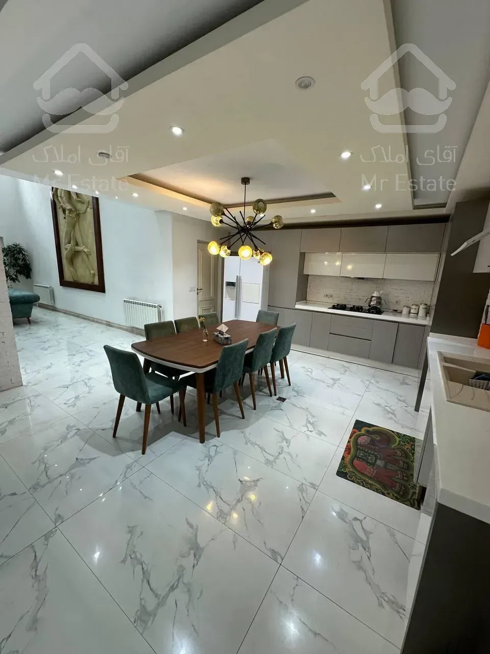 ویلا تریبلکس شهرکی/فول فرنیش/نزدیک به ساحل