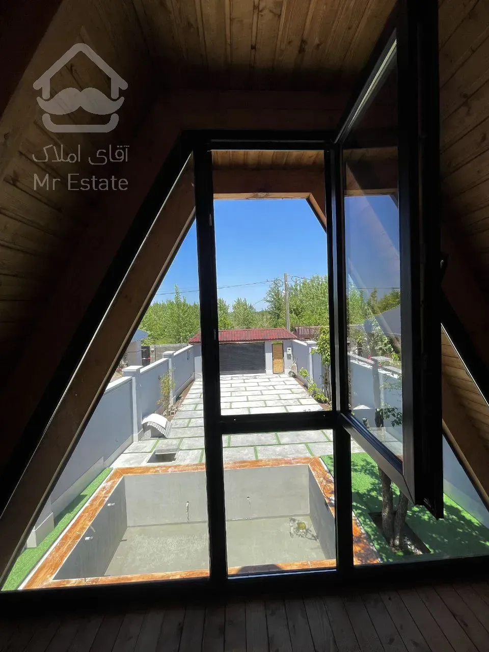 فروش کلبه سوییسی استخر دار رشت