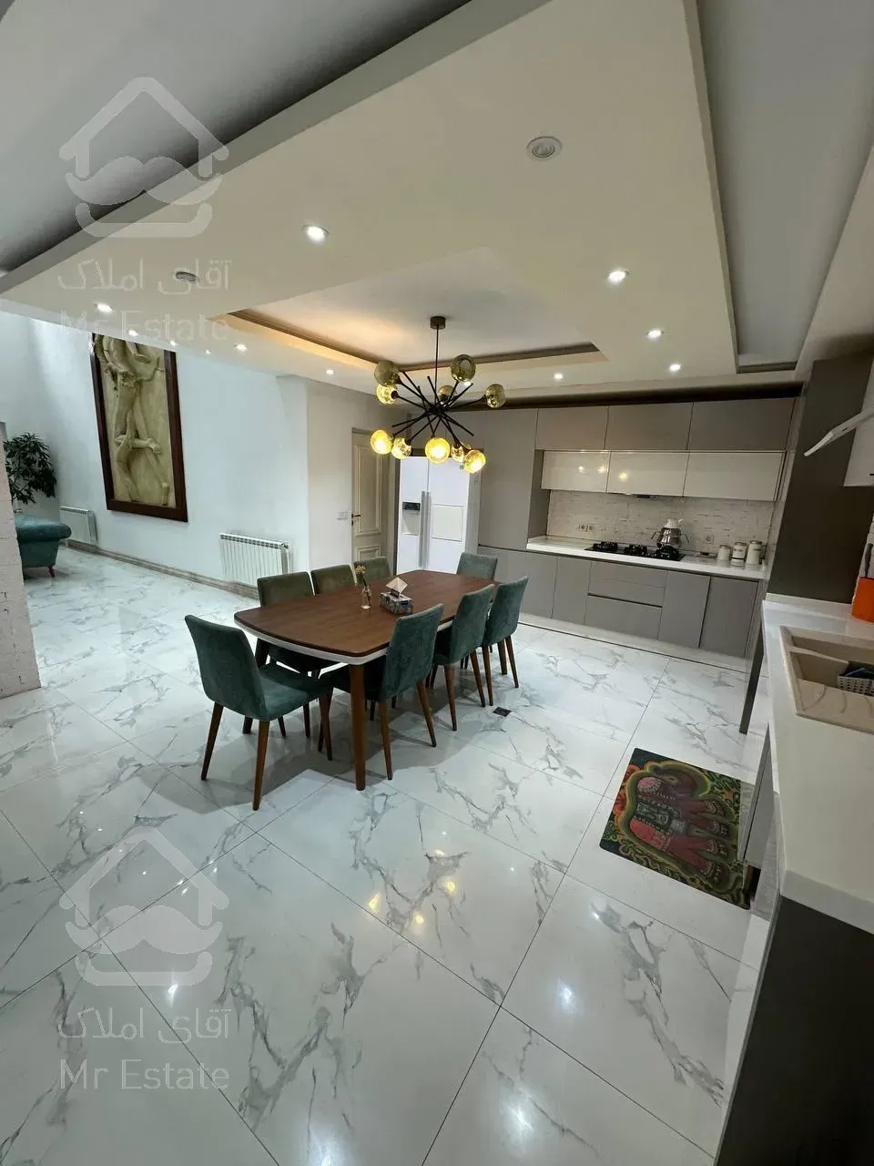 ویلا تریبلکس شهرکی/فول فرنیش/نزدیک به ساحل