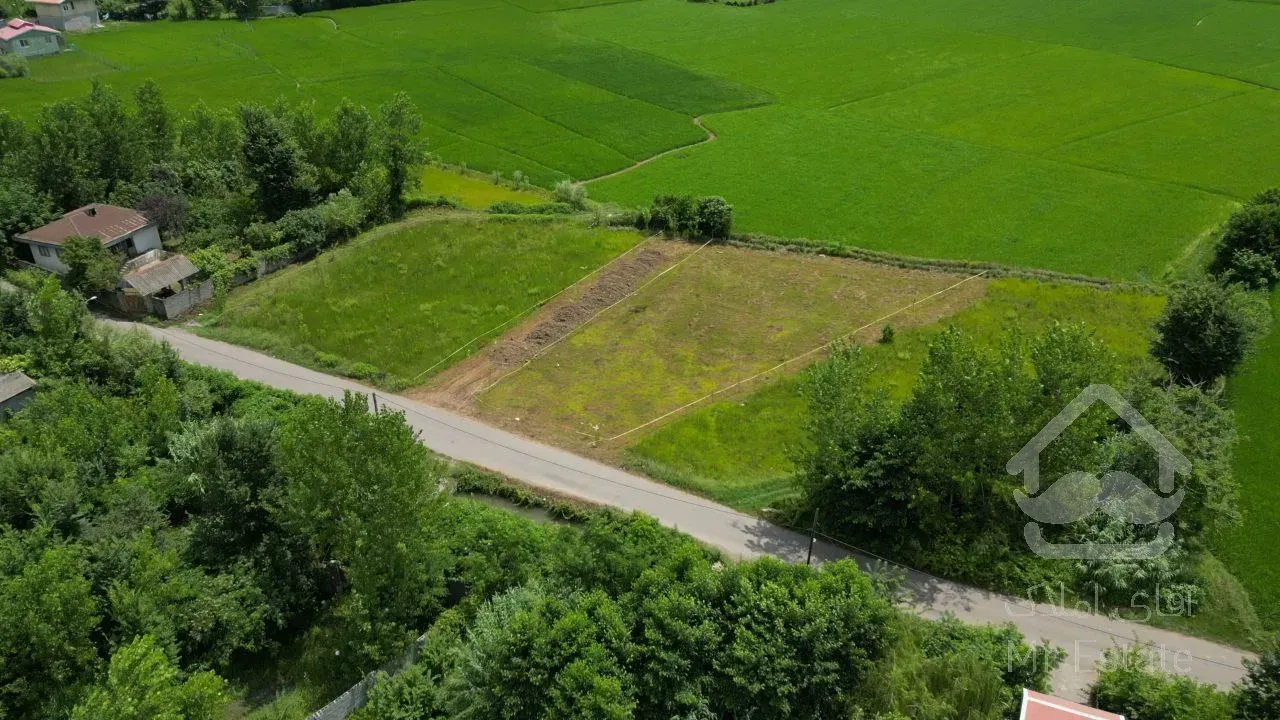 فروش زمین مسکونی مناسب ویلا سازی 15 دقیقه با دریا خمام رشت