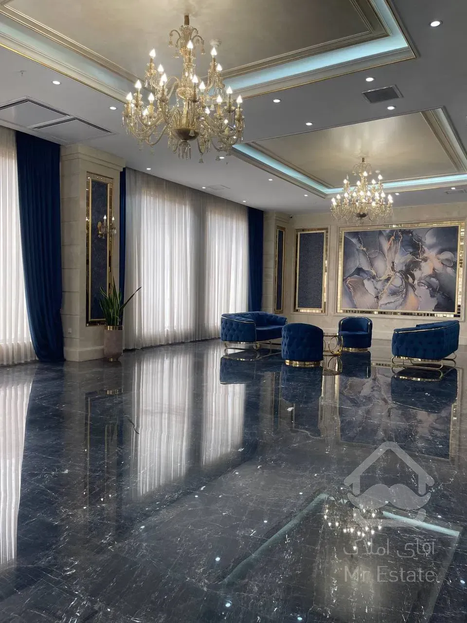 پیش خریدواحد 129 متری / 2 خواب /خوش نقشه/  پروژه لوکس رونیکا پالاس نارمک