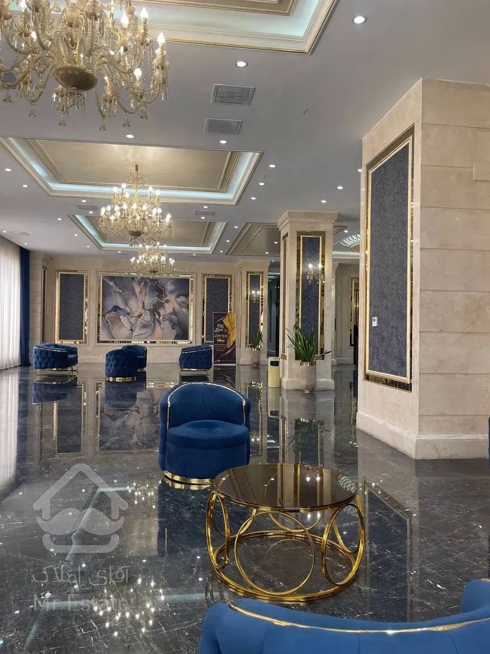 پیش خریدواحد 129 متری / 2 خواب /خوش نقشه/  پروژه لوکس رونیکا پالاس نارمک