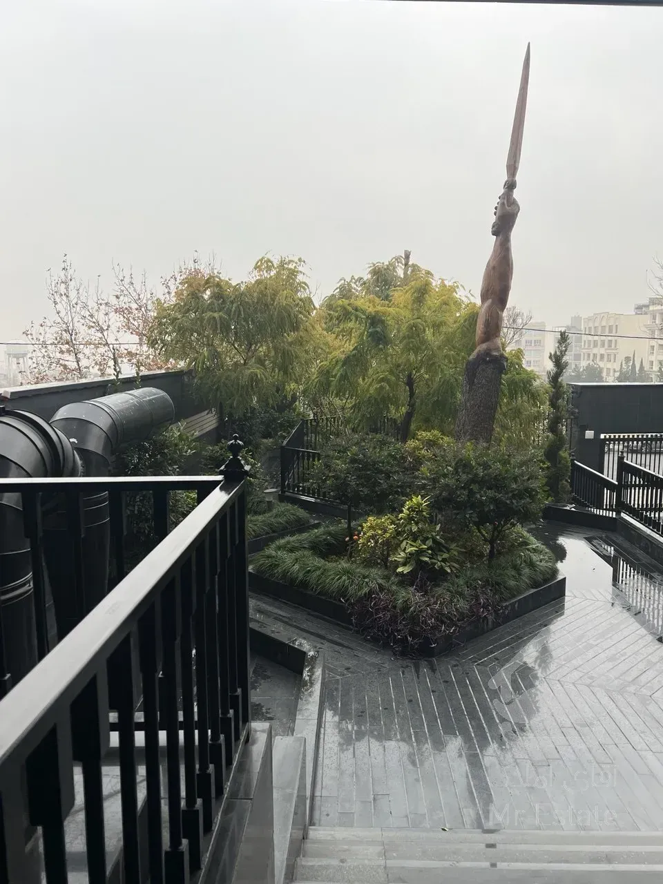 فرمانیه ثروتی 398 متر 35 متر تراس ویو باغ