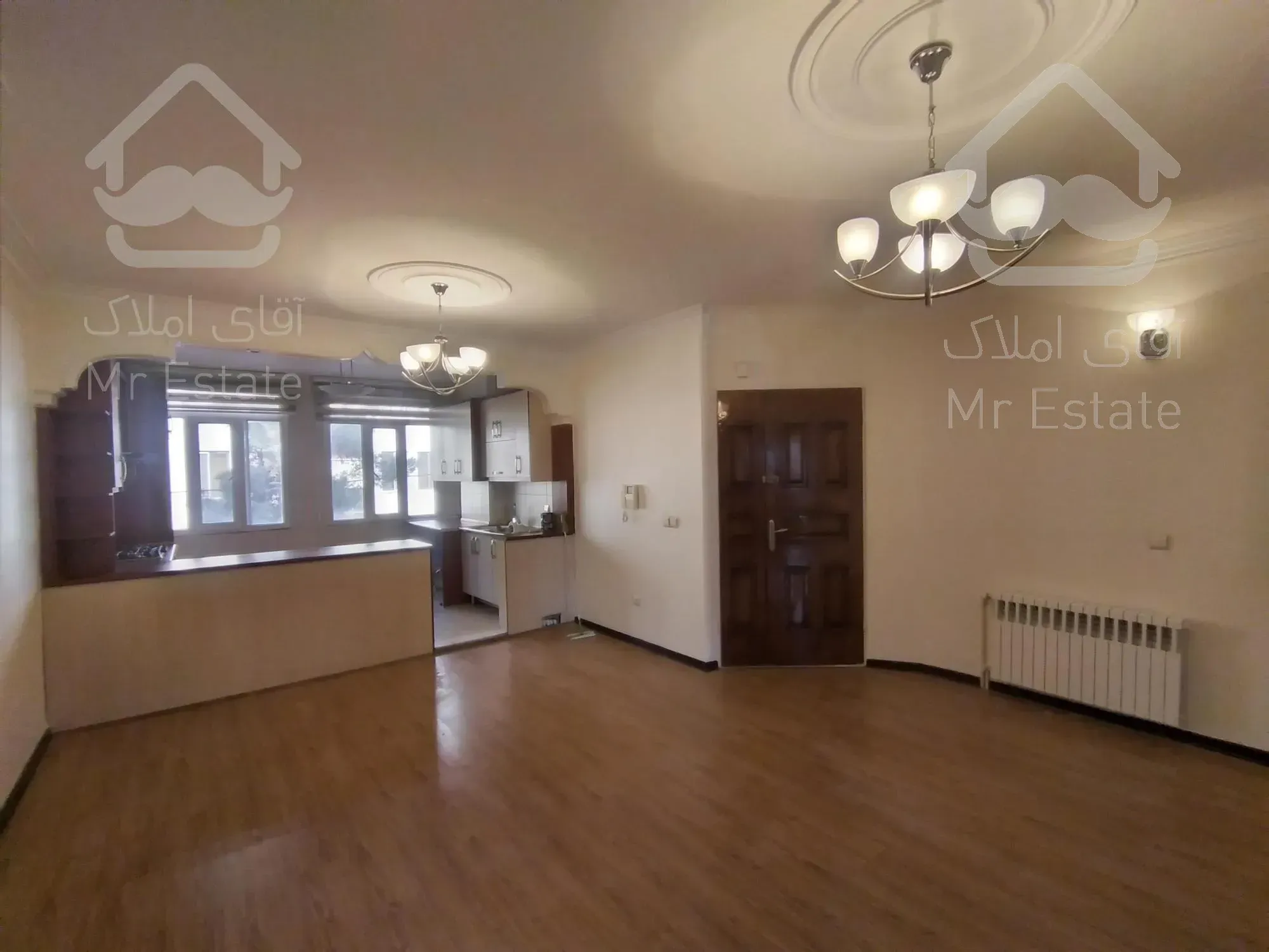 ۷۵ متر تمیز .دوخواب. شقایق شمالی.حکیم