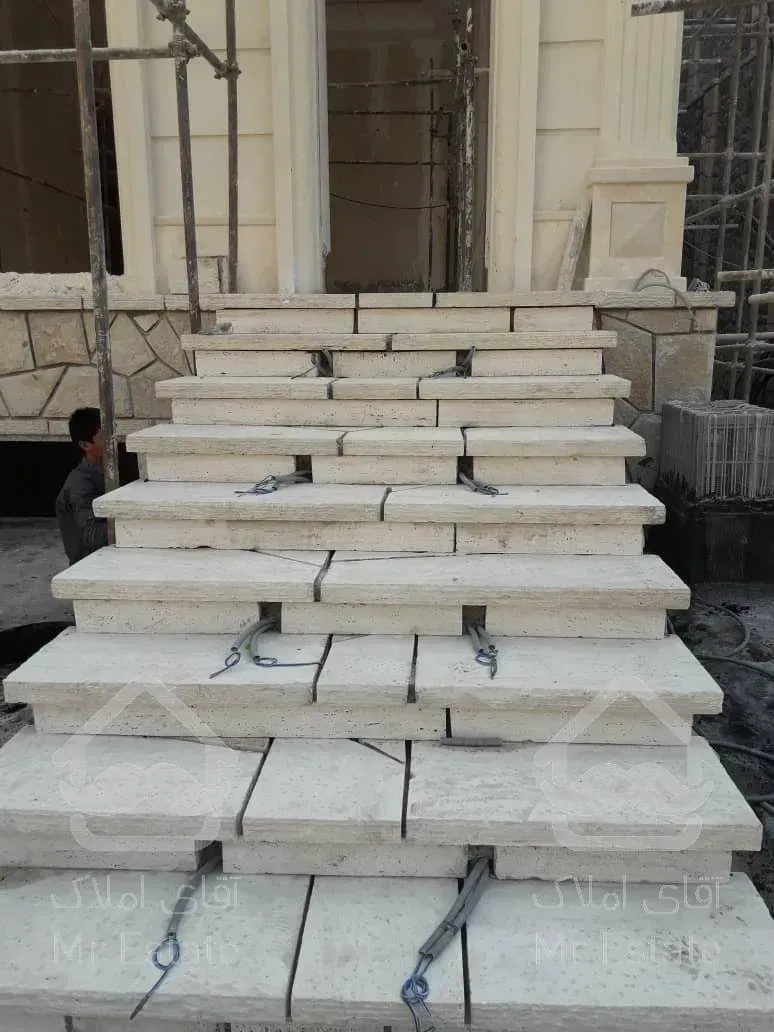 اجرای سنگ لاشه سنگ مالون سنگ نما رشیدی در تهران دماوند