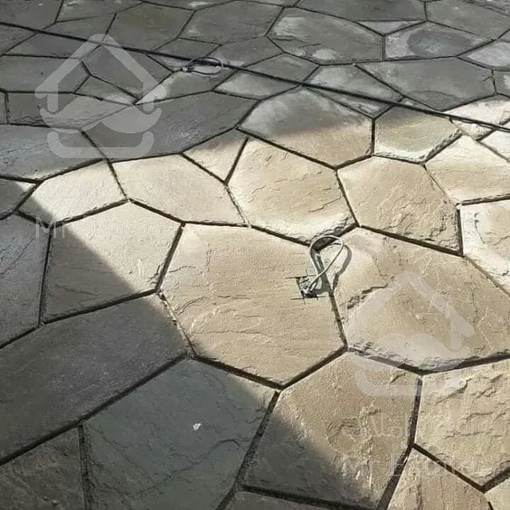 اجرای سنگ لاشه سنگ مالون سنگ نما رشیدی در تهران دماوند