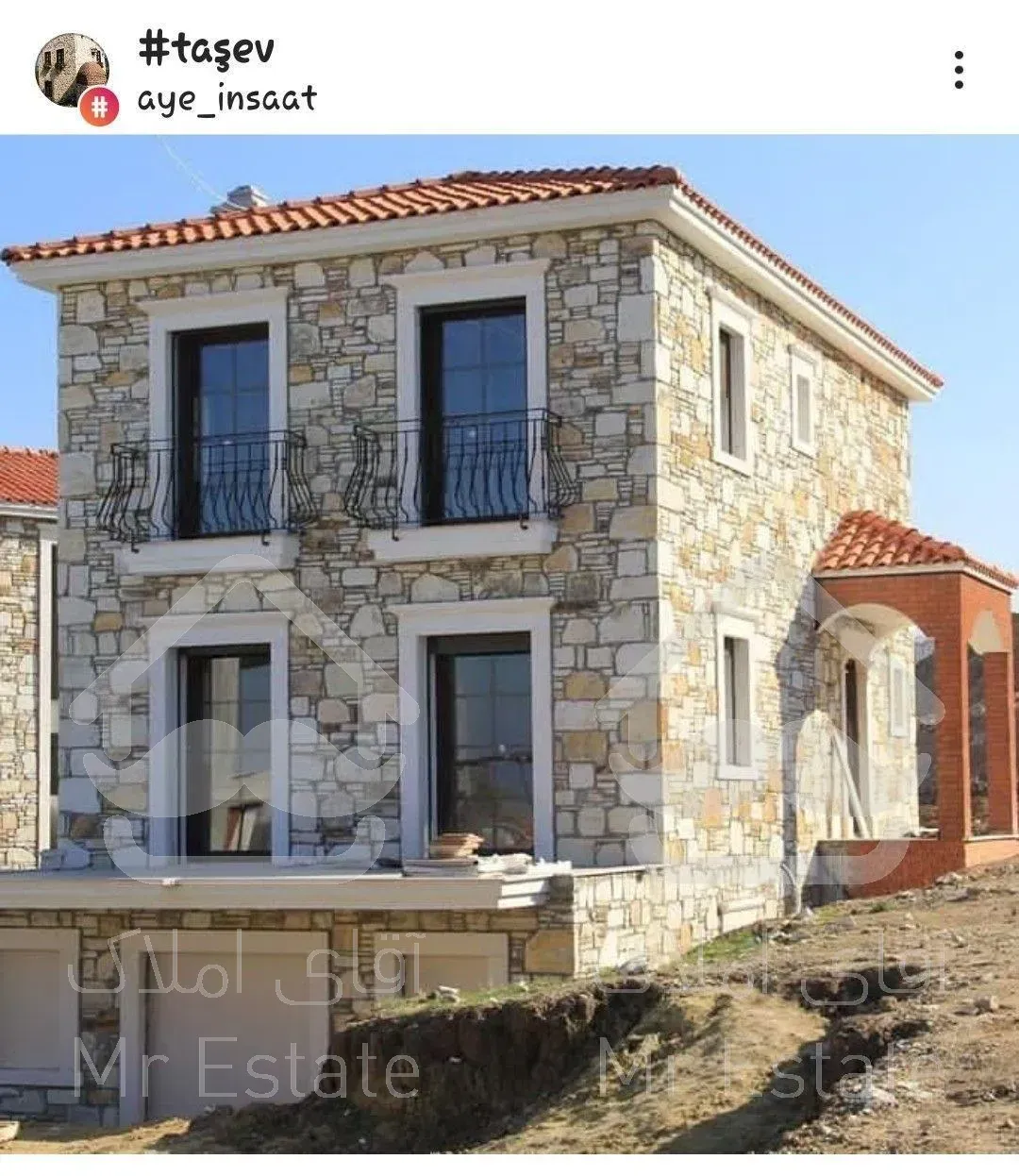 اجرای سنگ لاشه سنگ مالون سنگ ورقه ای سنگ نما رشیدی در تهران دماوند