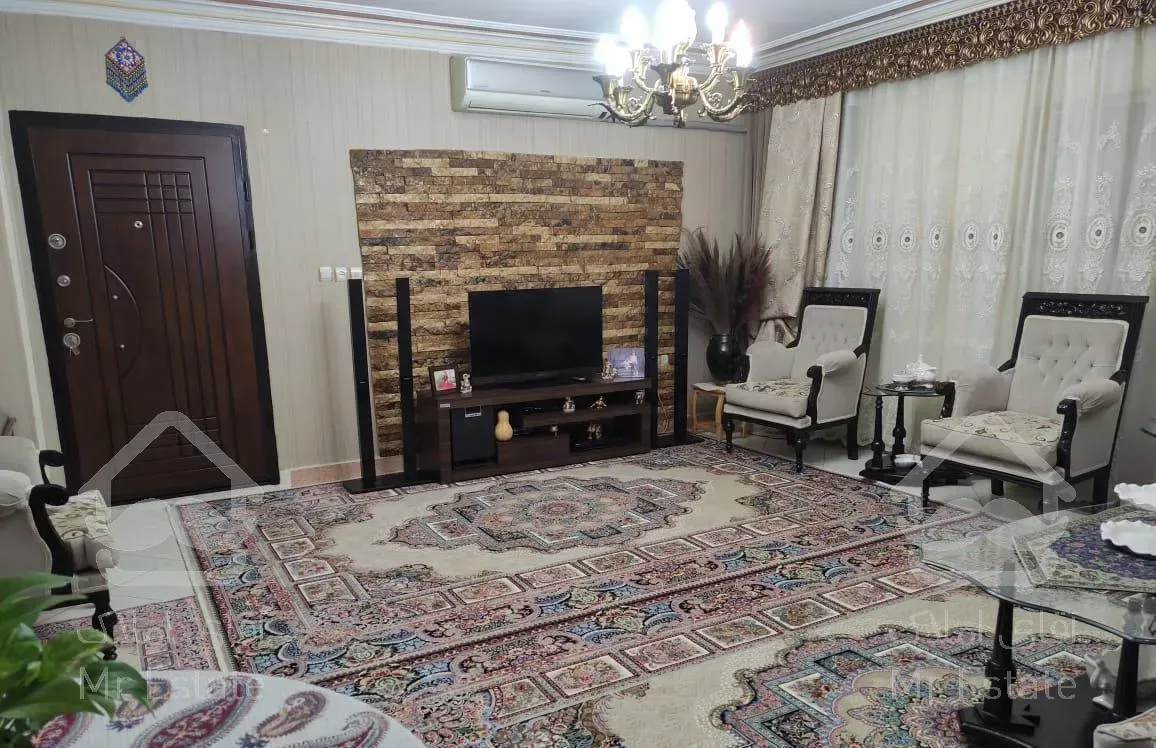 ۱۰۰ متر ۳ خواب خوش نقشه دهکده المپیک شهرک چشمه