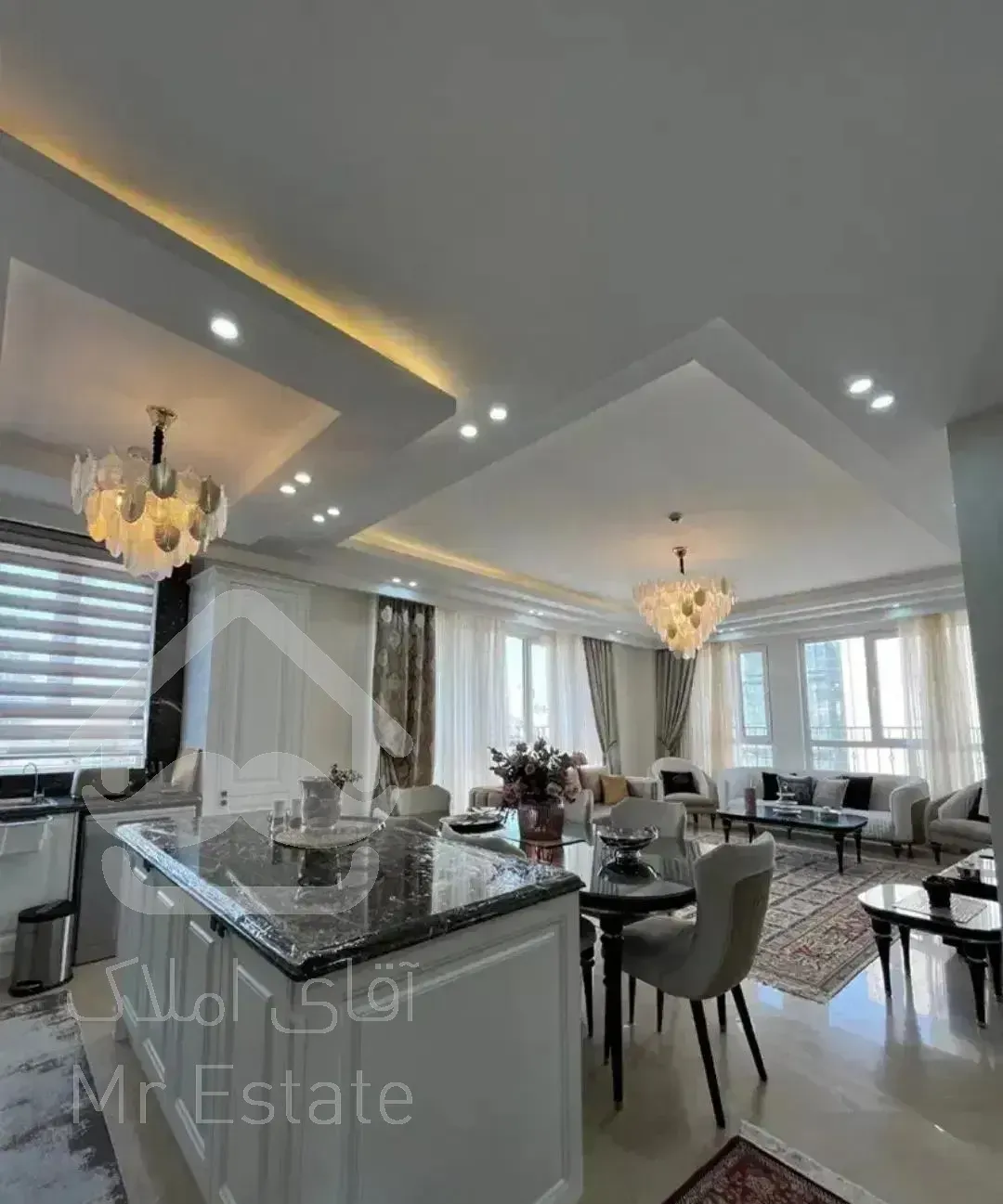 ۹۰متر ۲خ/دو‌ نبش ویو دار تا کف تهران