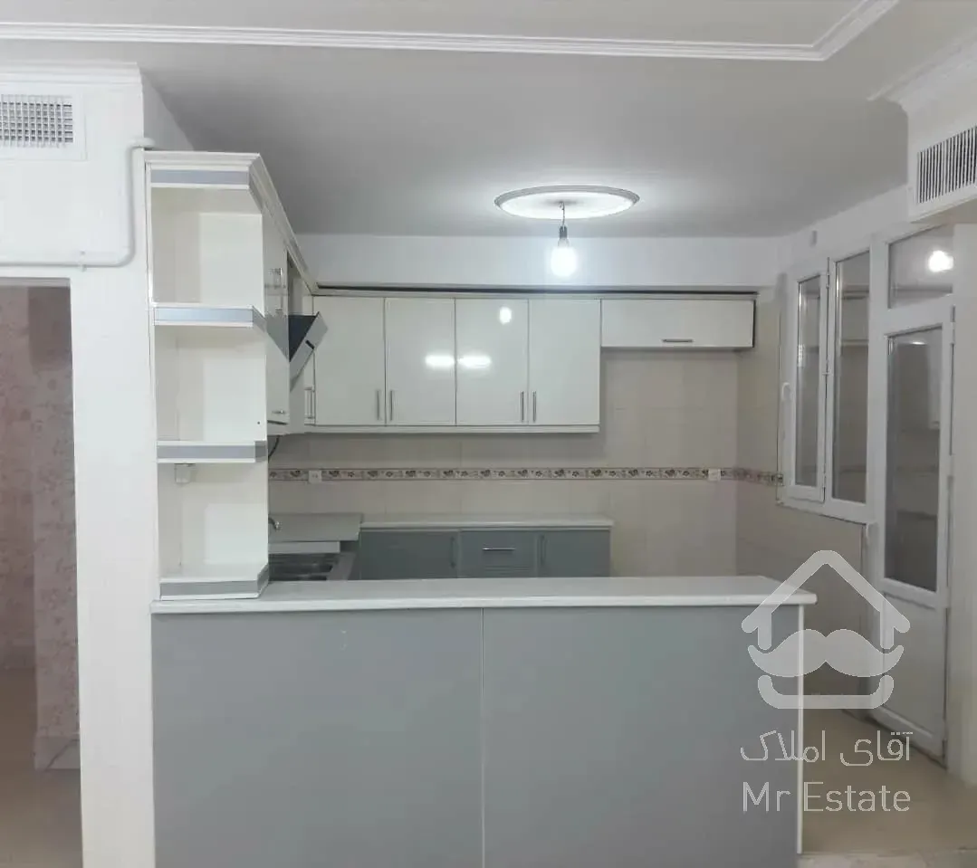 فروش آپارتمان ۹۷ متری دو خوابه کاملا فلت بدون پرتی