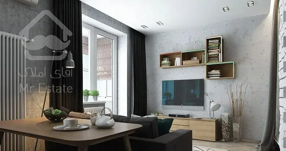 ۶۳ متر/ ۱ خواب/ساختمان لاکچری و فول