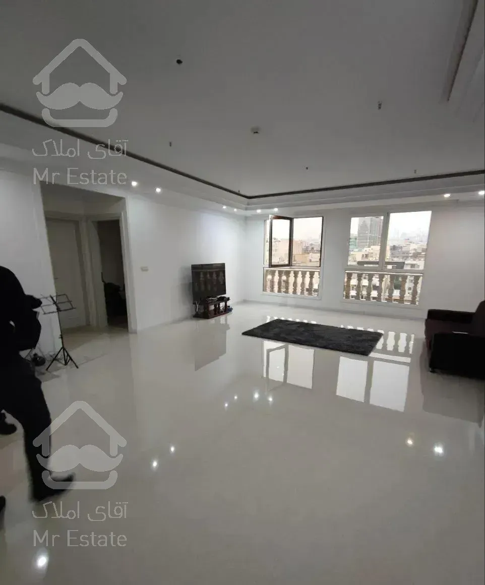 ظفر ۱۲۰ متر  ۲ خوابه ۲ پارکینگ سندی فول بازسازی